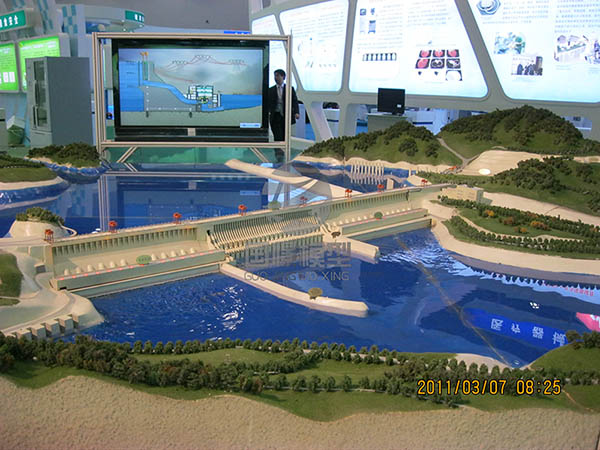 清涧县工业模型