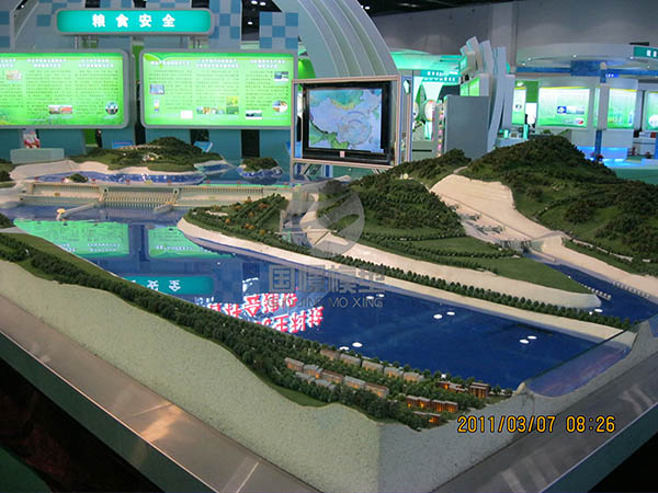 清涧县工业模型