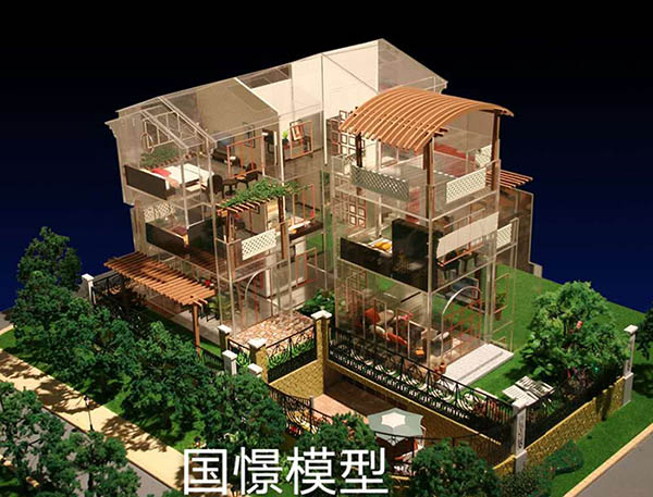 清涧县建筑模型