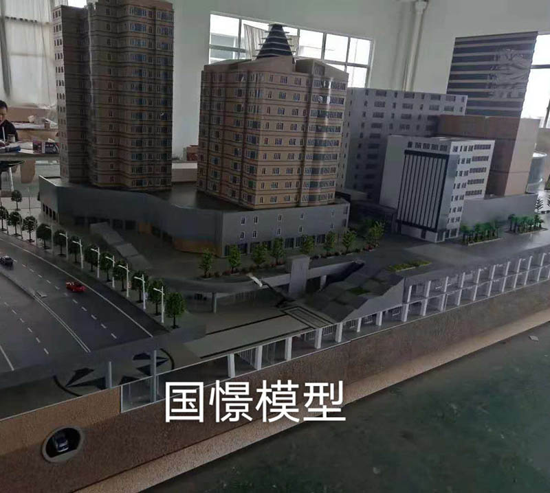 清涧县建筑模型